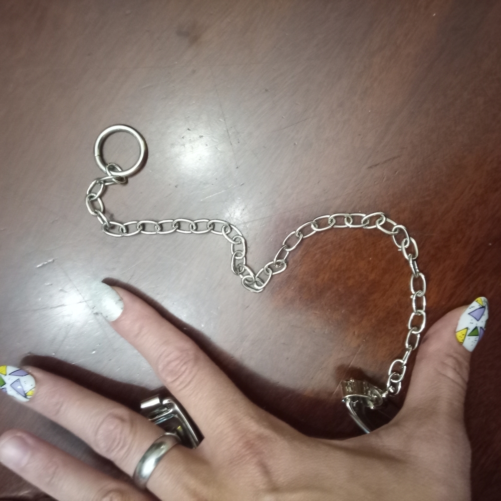 Stylish Silver Chain Belt - Picture 3 of 3